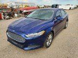 2013 Ford Fusion Sedan Car FWD I4, 2.5L , Fuel Type: G , Transmission: A6 ,