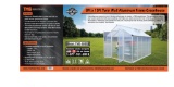 8Ft x 10Ft Twin Wall Green House TMG-GH810