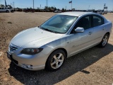 2004 Mazda Mazda3 Sedan Car *NON-OPERABLE* FWD I4, 2.3L , Fuel Type: G , Tr