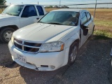 2009 Dodge Avenger Sedan Car *NO KEY* FWD V6, 2.7L , Fuel Type: G , Transmi
