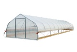 12Ft x 60Ft Clear Film Tunnel Green House TMG-GH1260