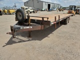 2006 Jackson Flatbed 20' Tandem , Transmission: Bumper Hitch , Color: Black