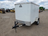 Frontier Cargo Enclosed Trailer , Length: 8' , Single , Bumper Hitch , Colo
