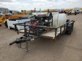 2008 Electro Magic Power Wash Trailer Power Washer Mounted on Bumper Pull T
