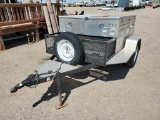 Four Bay Insulated Dog Trailer Two Storage Compartments, Gun Storage Area,