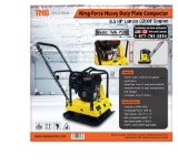 Heavy Duty Plate Compactor c/w: 6.5hp Lo TMG-PC90