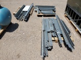 (3) Pallets of Dexron Shelving Uprights and Horizontal Pieces