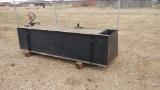 Rectangular Black Fuel Tank w/Pump and Hose