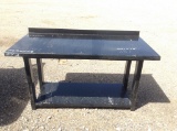 Metal Shop Table (60.5