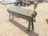 Large Green Metal Brake
