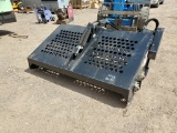 Erskine Landscape Rake for Skid Loader Skid Steer Quick Attach