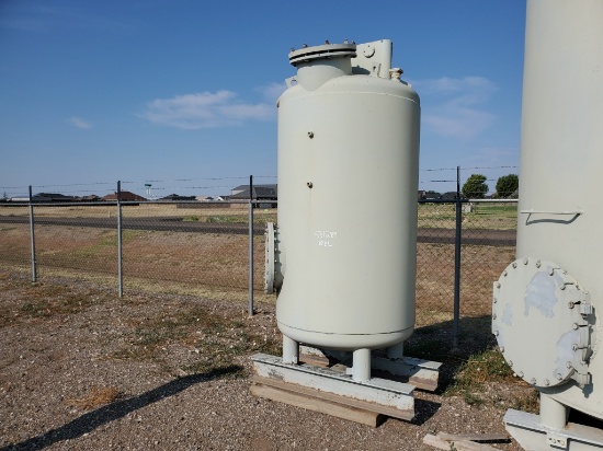 Vertical Tank 98" Tall X 50" Diameter 550 Gallons