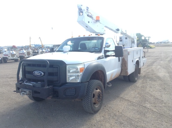2011 Ford F-450 Single Cab Service Bucket Truck