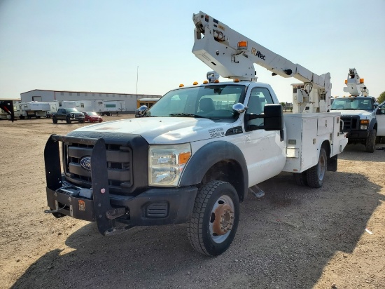 2011 Ford F-450 Single Cab Service Bucket Truck