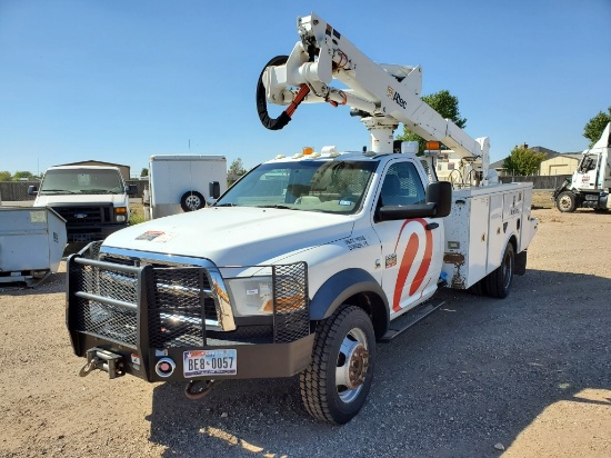 2011 Dodge Ram 5500 Single Cab Serv. Bucket Truck