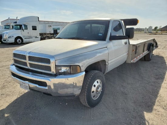 2001 Dodge Flatbed Car Hauler