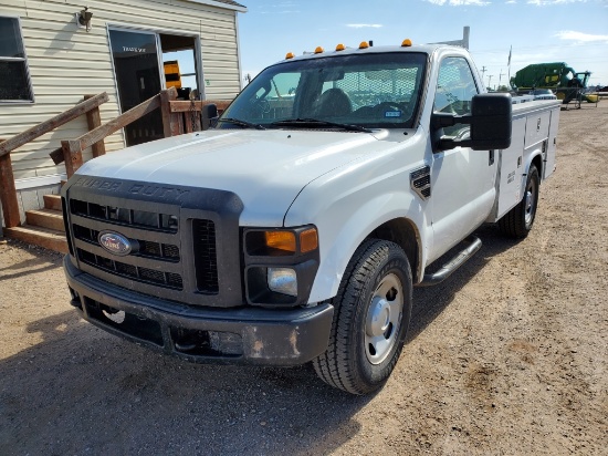 2009 Ford F-350 Super Dut Single Cab Service Truck