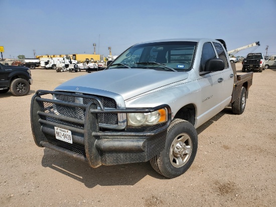 2003 Dodge Ram Pickup 250 Flatbed Pickup Truck