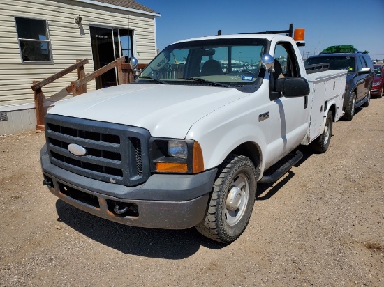 2007 Ford F-250 Single Cab Service Truck