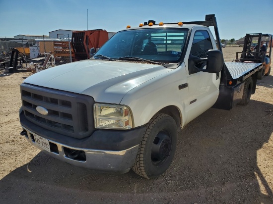 2007 Ford F-350 Super Dut Single Cab Flatbed
