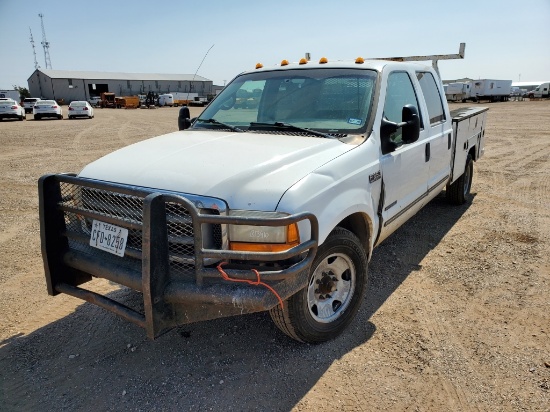 2000 Ford F-350 Super Dut Crew Cab Service Truck