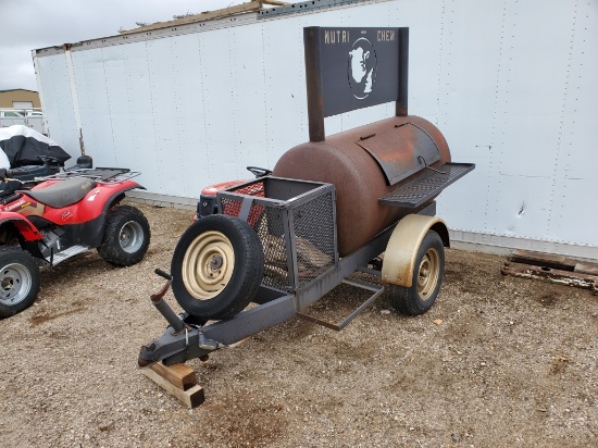 Shopmade Bbq Grill Trailer