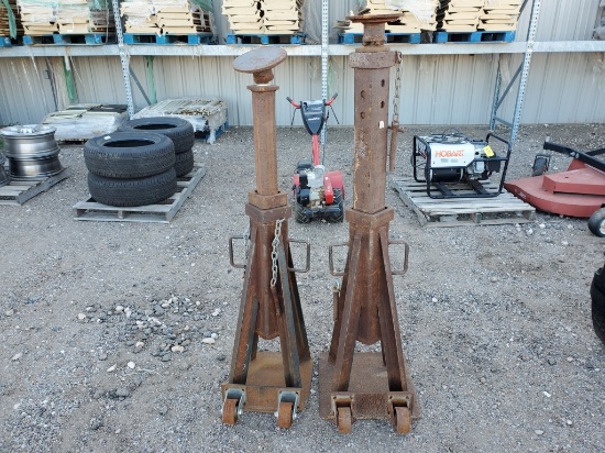 (2) Large Jack Stands
