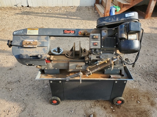 Clark 7" Metal Band Saw W/ 1 Hp Motor