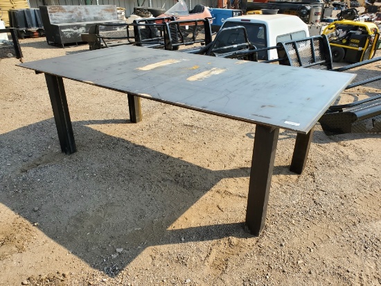 68 X 94 Metal Shop Table