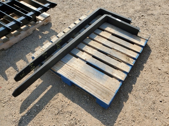 Cascade Brand 60" Class 2 Fork Lift Forks