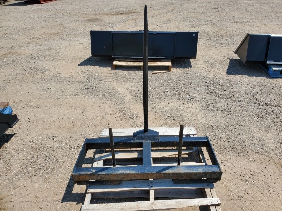Skid Steer Quick Attach Hay Fork