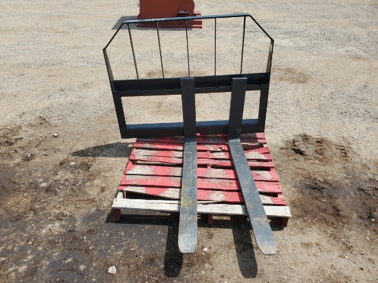 42" Pallet Fork W/skid Steer Quick Attach