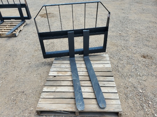 42" Pallet Fork W/skid Steer Quick Attach