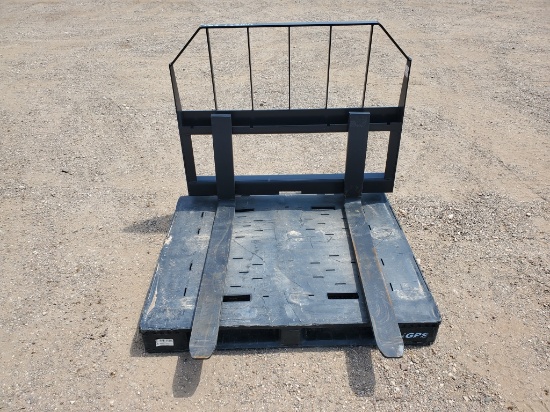 42" Pallet Fork W/skid Steer Quick Attach