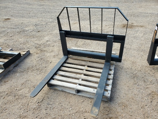 42" Pallet Fork W/skid Steer Quick Attach