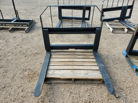42" Pallet Fork W/skid Steer Quick Attach