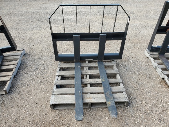 42" Pallet Fork W/skid Steer Quick Attach