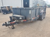 2013 Texas Pride Hydraulic Dump Trailer