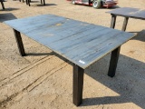 68 X 94 Metal Shop Table