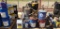 55 Gallon Drum 1/3 Full W/ Hand Pump, (5) Lubbers,