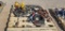 Flashlights, (5) Jumper Cables, Torch, Wand