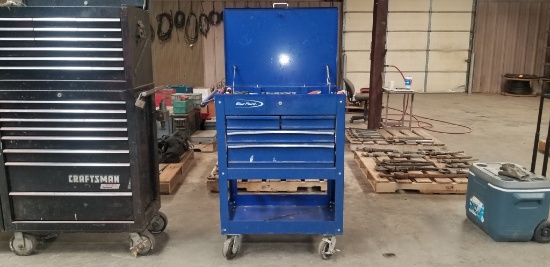 Blue-point Tool Cabinet W/contents Assorted Tools