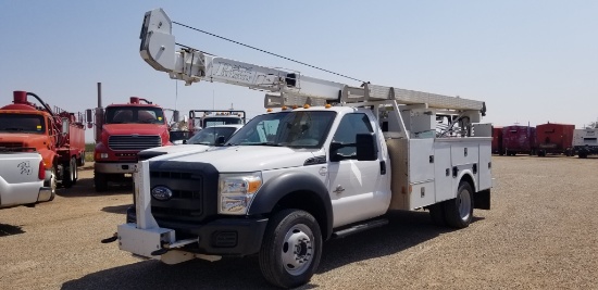 2016 Ford F550 4x4 2008 Pulstar 12k W/kubota Deck