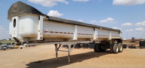 2007 Clement Fleet Star End Dump Semi Trailer