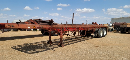 1963 34' Hobbs Straight Deck Trailer