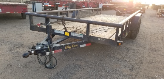 Big Tex 12 Pi Flatbed Trailer