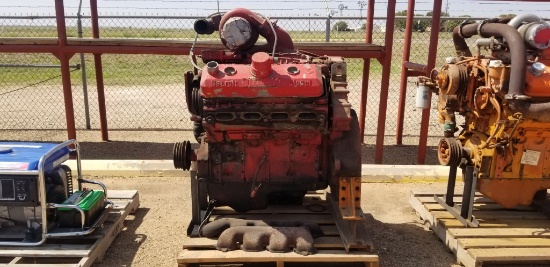 8v71 Detroit Diesel Engine Head Removed