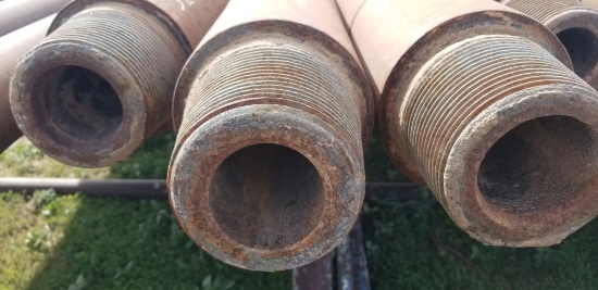 24'2" 5 1/2fh 7" Drill Collar W/nubbin