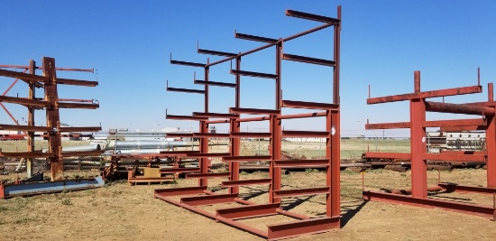 Seven Tier Material Rack