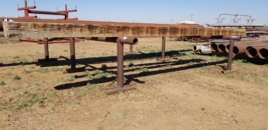 T Bottom Pipe Racks W/timbers